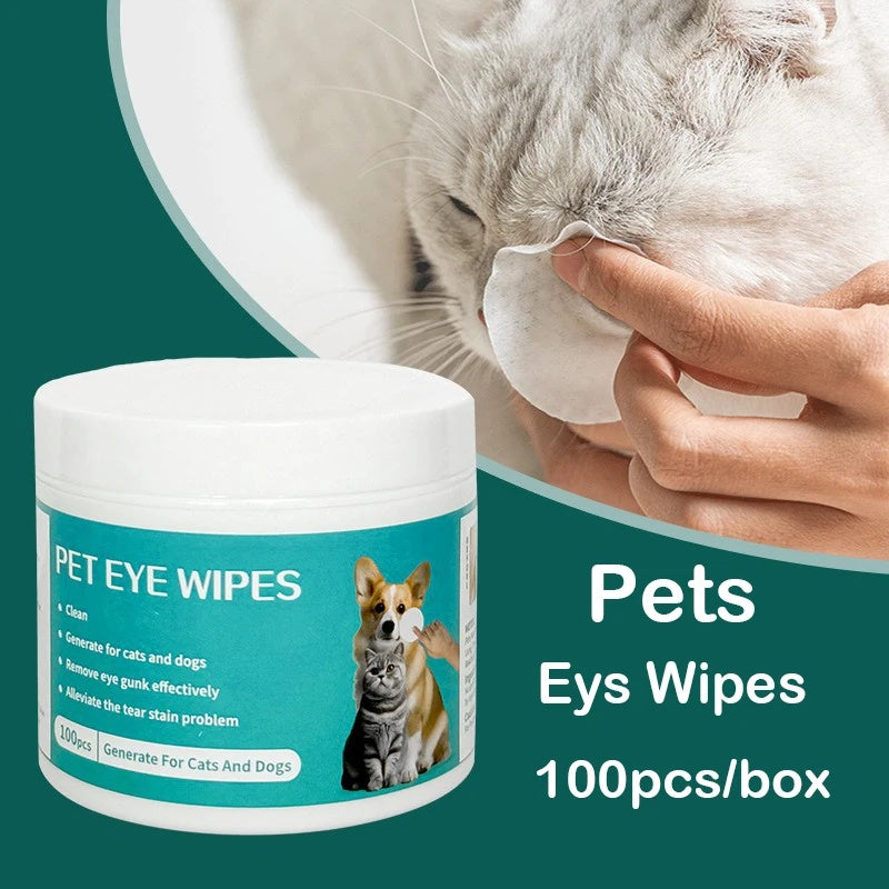Pet Cleaning Eye And Ear Wipes