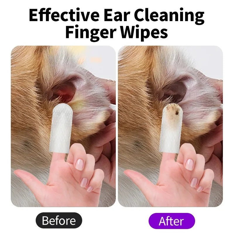 Pet Cleaning Eye And Ear Wipes