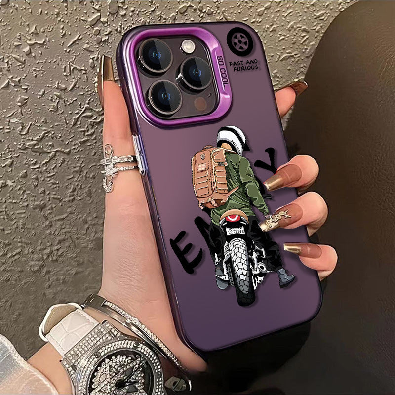 Men's Motorcycle Color Silver Protective Cover