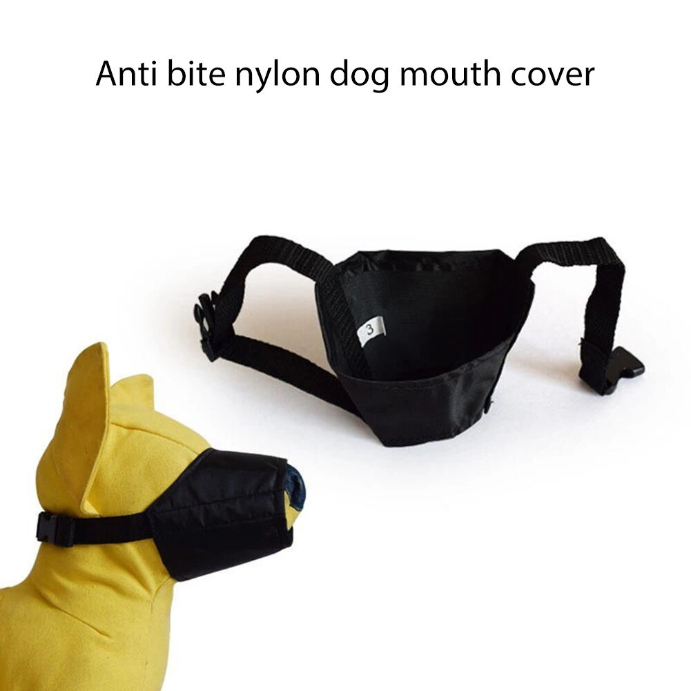 Dog Muzzle - Adjustable Soft Breathable