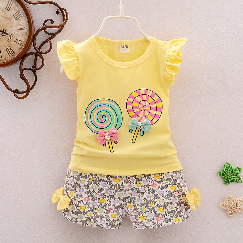 Girls Two-Piece Spring set