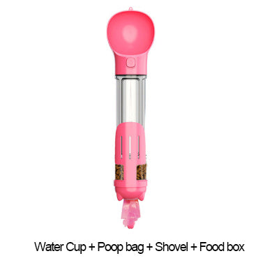 Portable Multifunction Water & Food Feeder, 3 In 1 Dispenser
