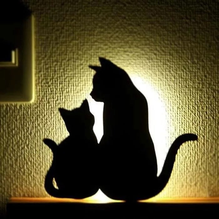 LED Animal Cat Night Light