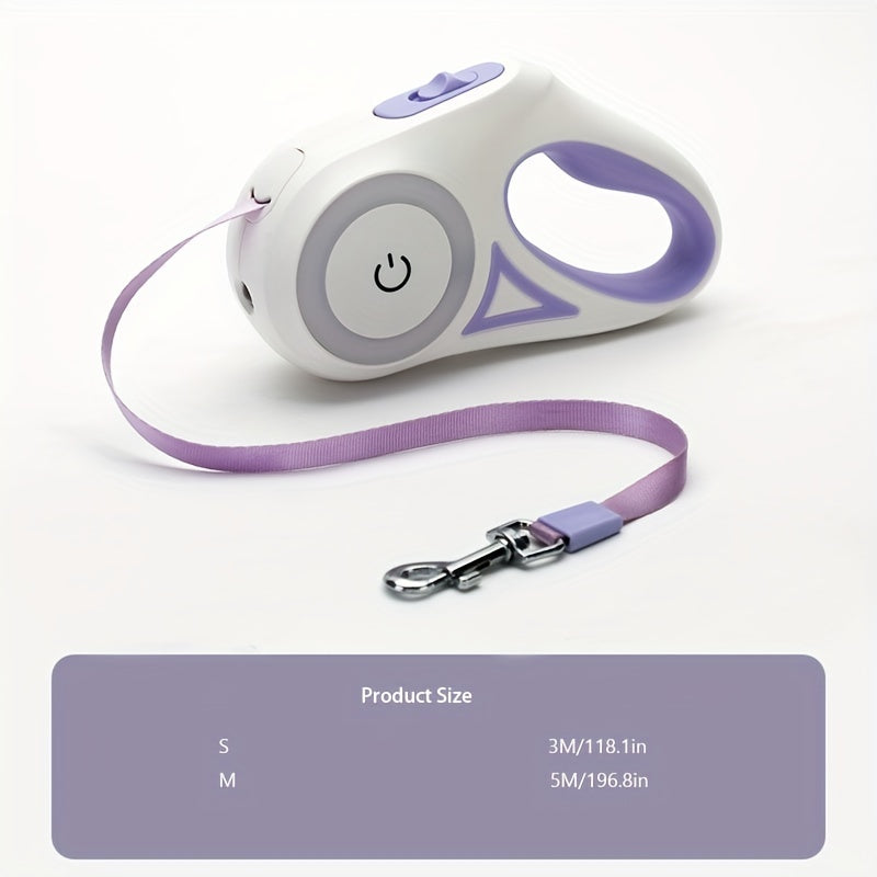 3 And 5M Dog Lead Light Retractable