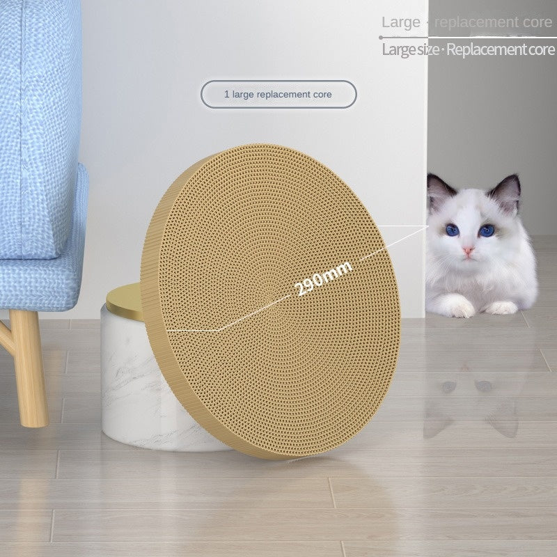NEW Round Cat Scratching Board Wear-resistant