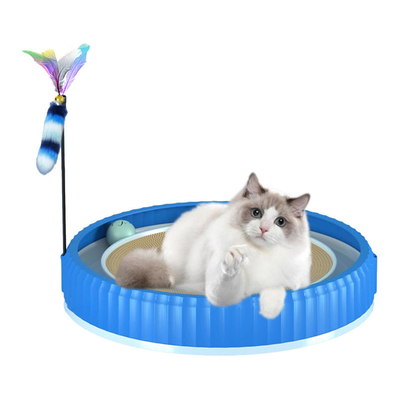 NEW Round Cat Scratching Board Wear-resistant