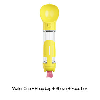 Portable Multifunction Water & Food Feeder, 3 In 1 Dispenser