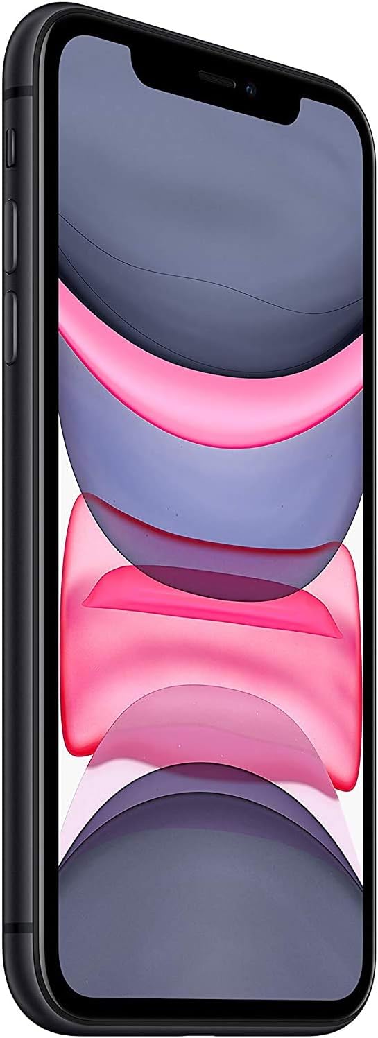 Apple iPhone 11, 64GB, Black (Renewed)