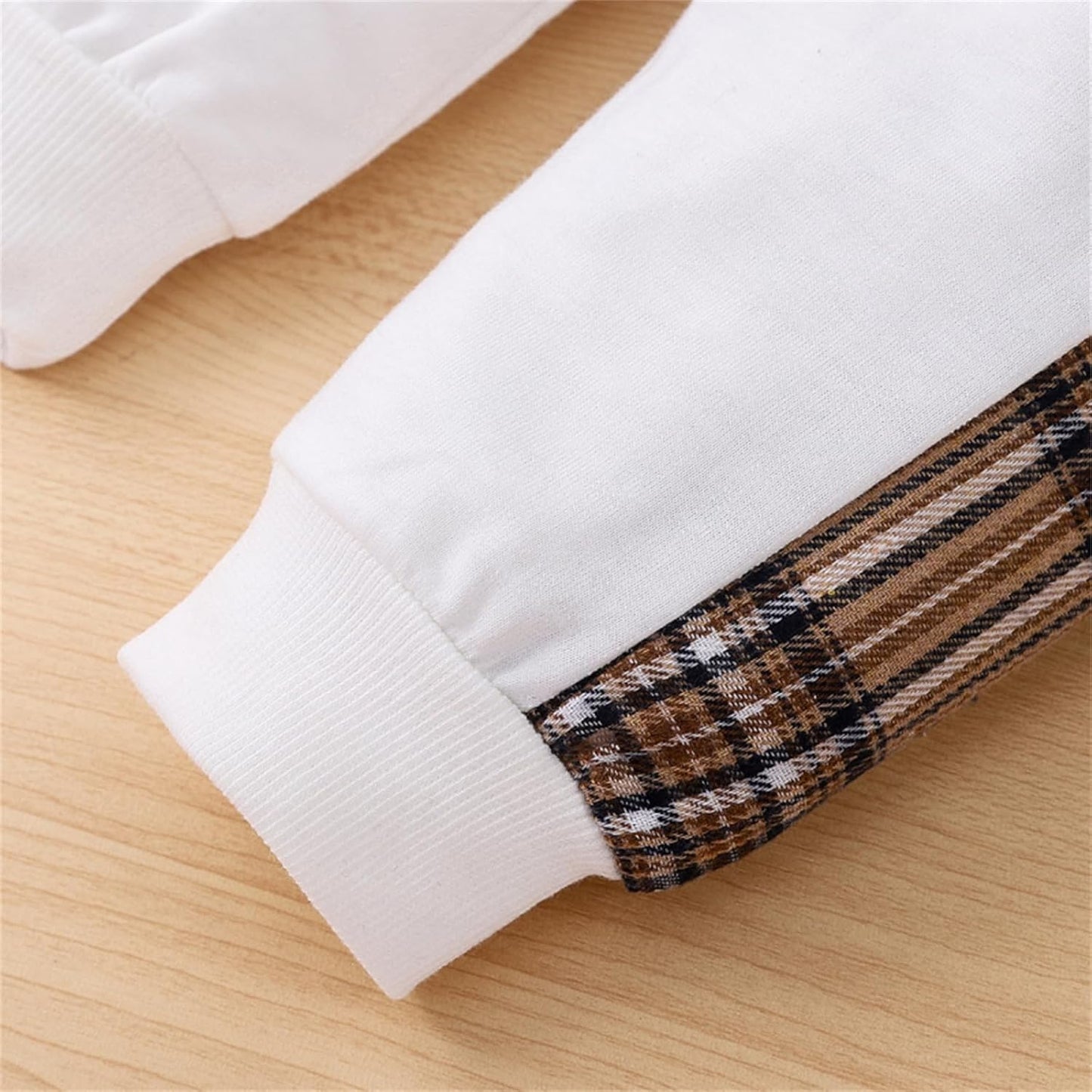 PATPAT Baby Boy Clothes Baby Girl Sweatshirt Pant Sets Newborn Fall Winter Long-sleeve Bear Embroidered Outfit