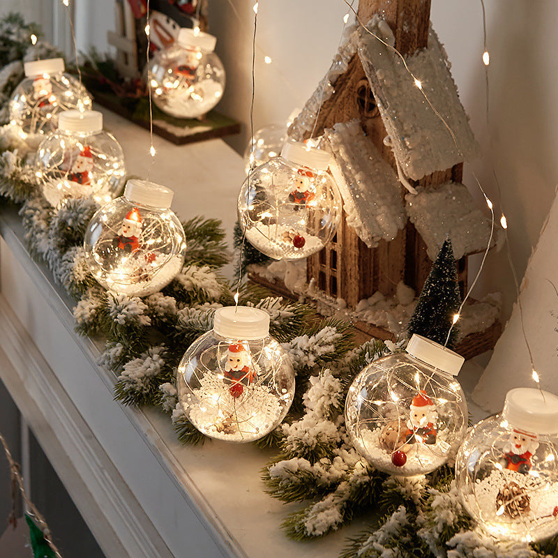 10PCS LED Christmas Curtain Lamp