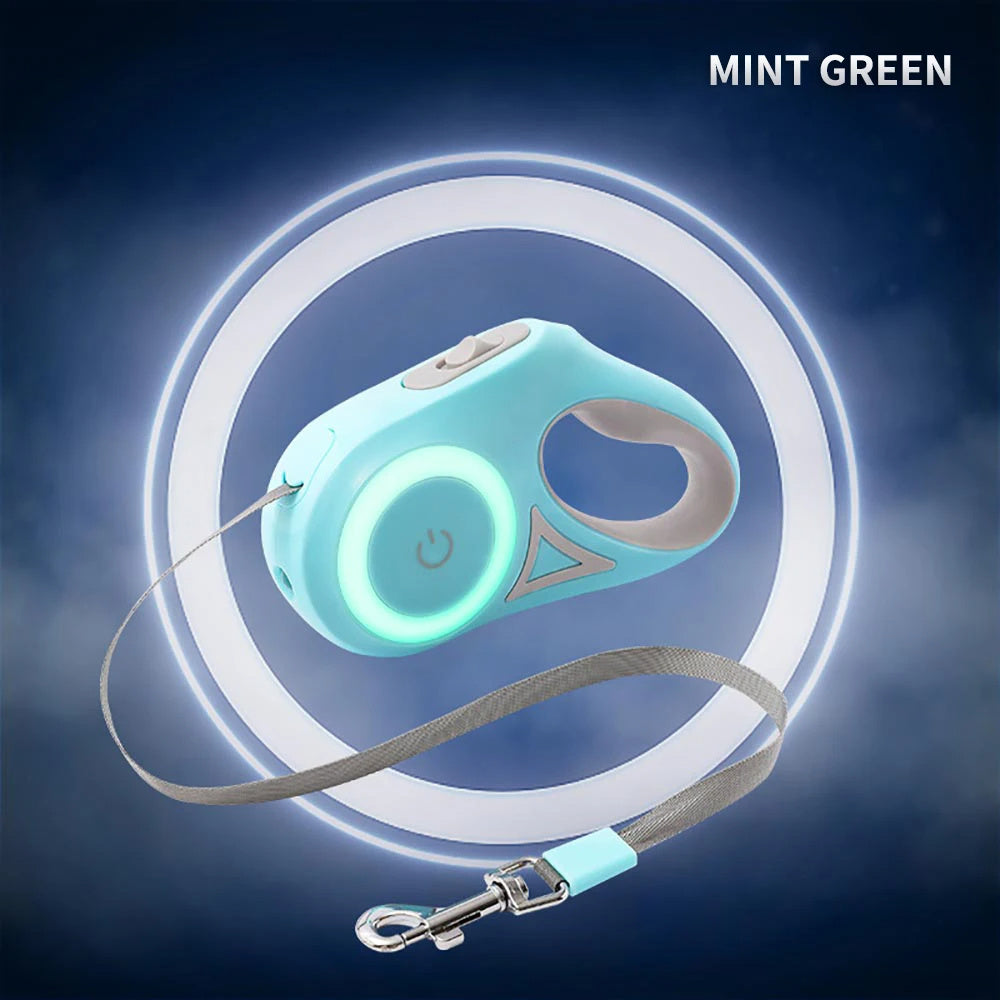 3 And 5M Dog Lead Light Retractable