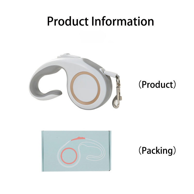 Automatic Retractable Dog Leash Traction Rope 5M