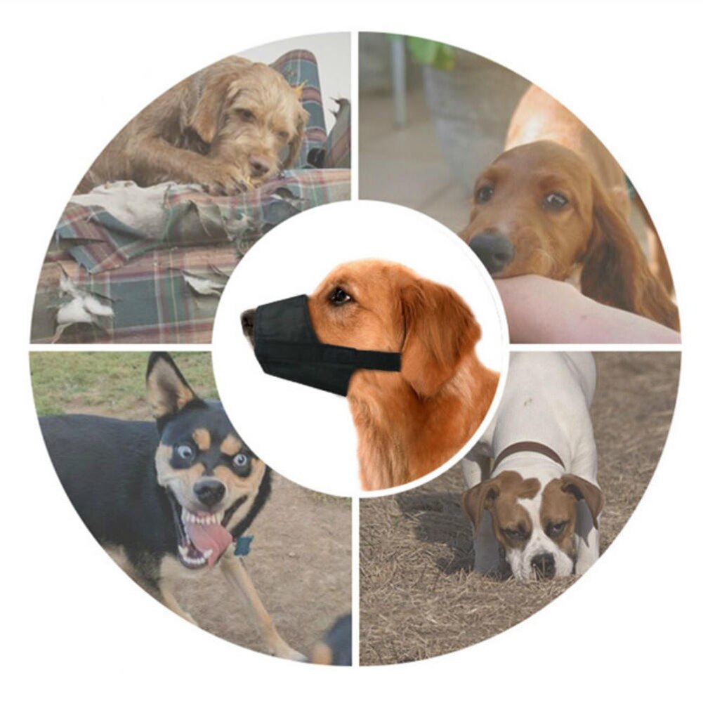 Dog Muzzle - Adjustable Soft Breathable