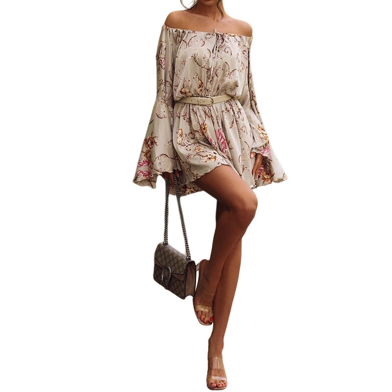 Low Shoulder Summer Dress