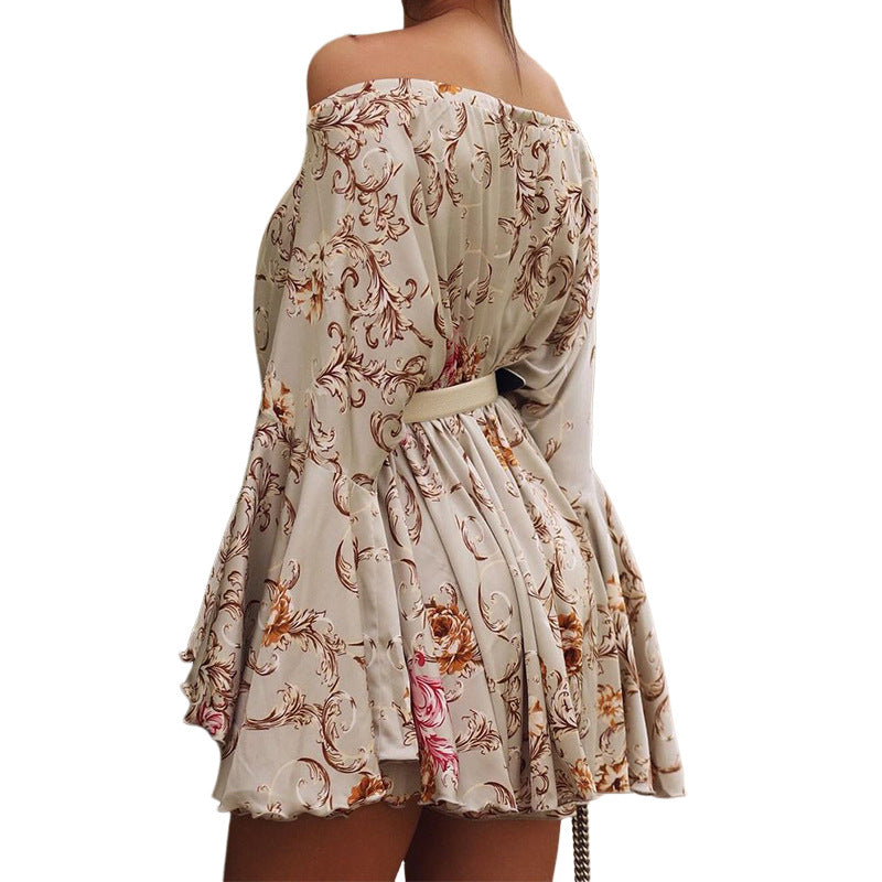 Low Shoulder Summer Dress