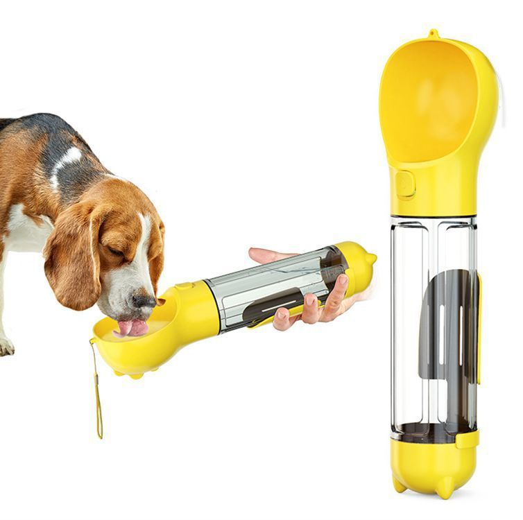 Portable Multifunction Water & Food Feeder, 3 In 1 Dispenser