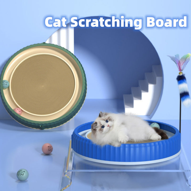 NEW Round Cat Scratching Board Wear-resistant