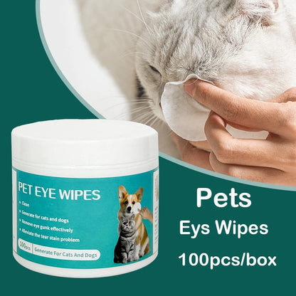 Pet Cleaning Eye And Ear Wipes