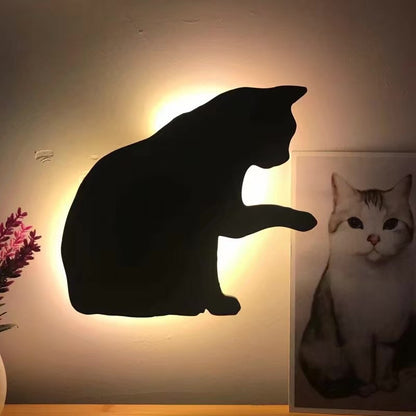 LED Animal Cat Night Light