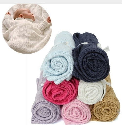 Newborn Baby Blankets Super Soft Cotton