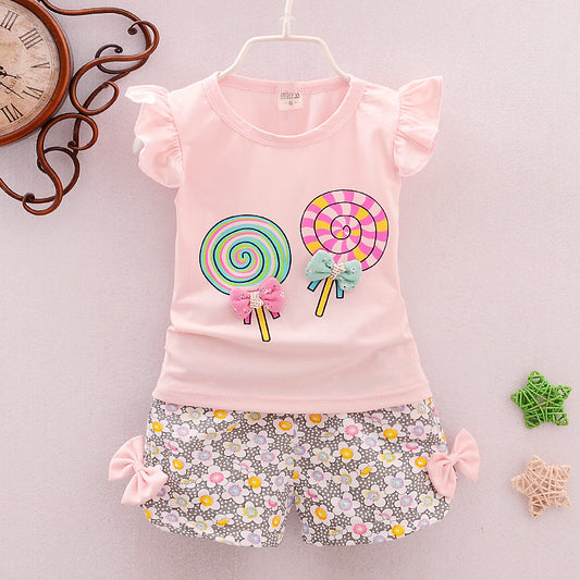 Girls Two-Piece Spring set