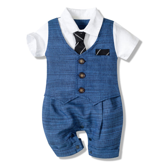 Summer New Baby Boy Jumpsuit