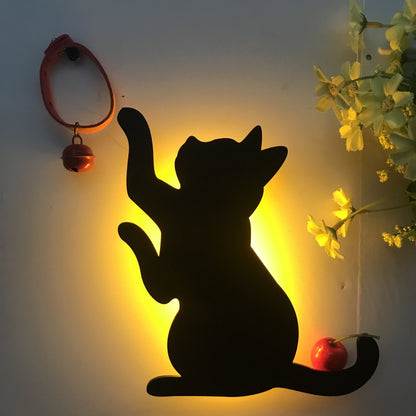 LED Animal Cat Night Light