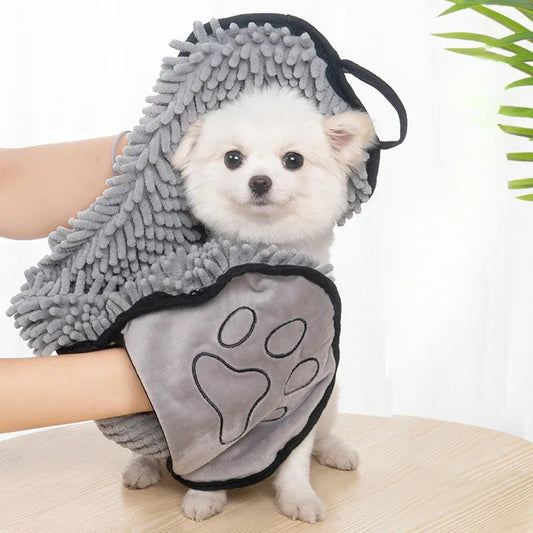 Absorbent Dog Towel, Microfiber Quick Drying