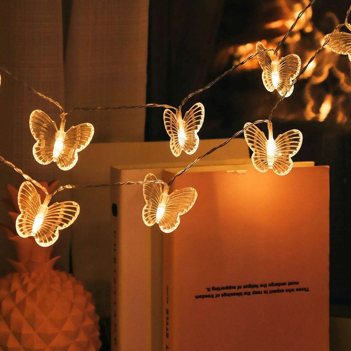 3 Meters 20 Lights Butterfly Decoration Light String
