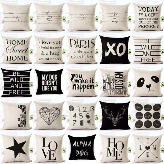 Message pillowcase