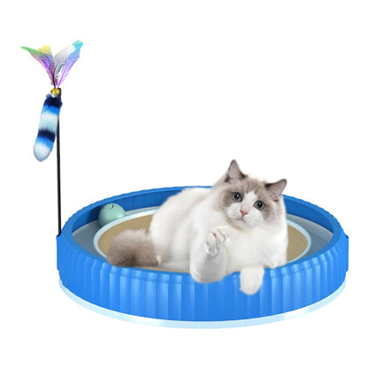 NEW Round Cat Scratching Board Wear-resistant