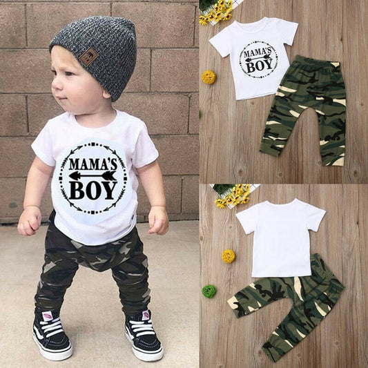 Summer Clothes Cotton T-Shirt & Pants