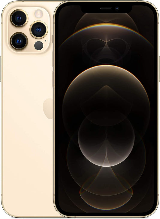 Apple iPhone 12 Pro, 128GB, Gold (Renewed)