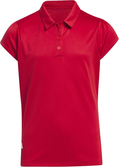 adidas Girl's Performance Polo Shirt Kids Polo Shirt (Short Sleeve)