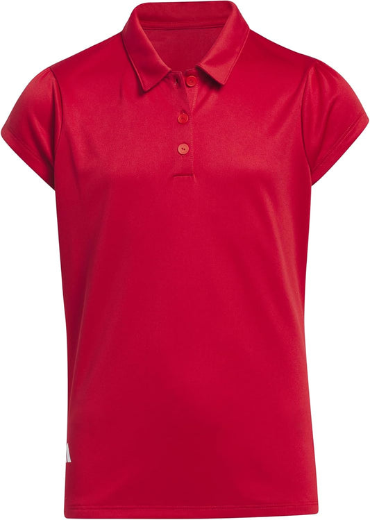 adidas Girl's Performance Polo Shirt Kids Polo Shirt (Short Sleeve)