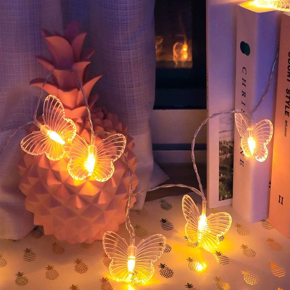 3 Meters 20 Lights Butterfly Decoration Light String