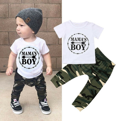 Summer Clothes Cotton T-Shirt & Pants