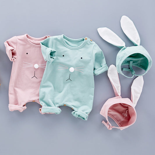 Newborn baby boy and girl set