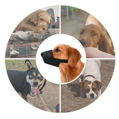 Dog Muzzle - Adjustable Soft Breathable