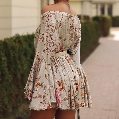 Low Shoulder Summer Dress