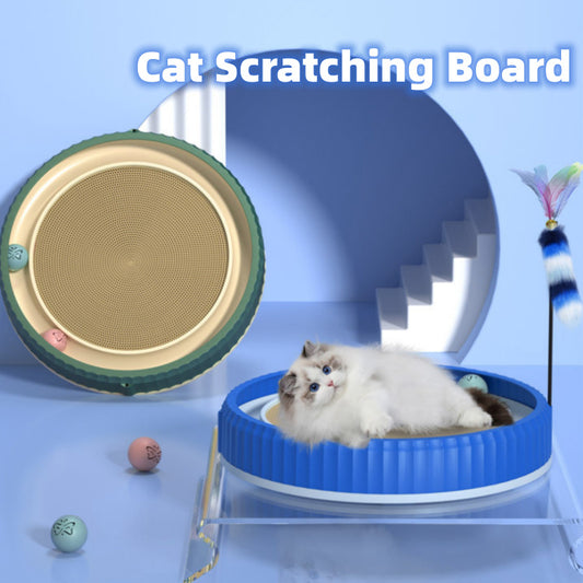 NEW Round Cat Scratching Board Wear-resistant