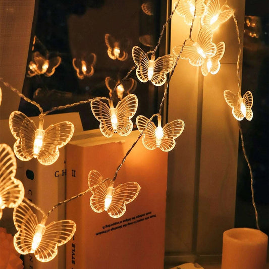 3 Meters 20 Lights Butterfly Decoration Light String